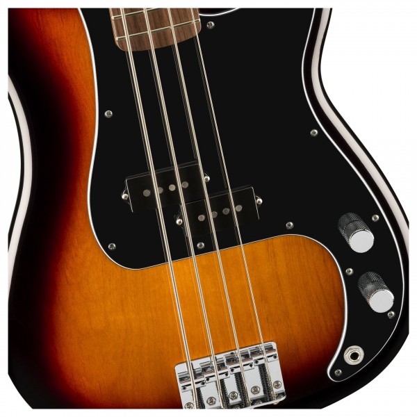 Fender Player II Precision Bass, Rosewood Fingerboard, 3-Color Sunburst - Detail