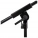 Hercules MS120BPRO Low Profile Microphone Stand with Telescopic Boom Arm -  Power lock lever