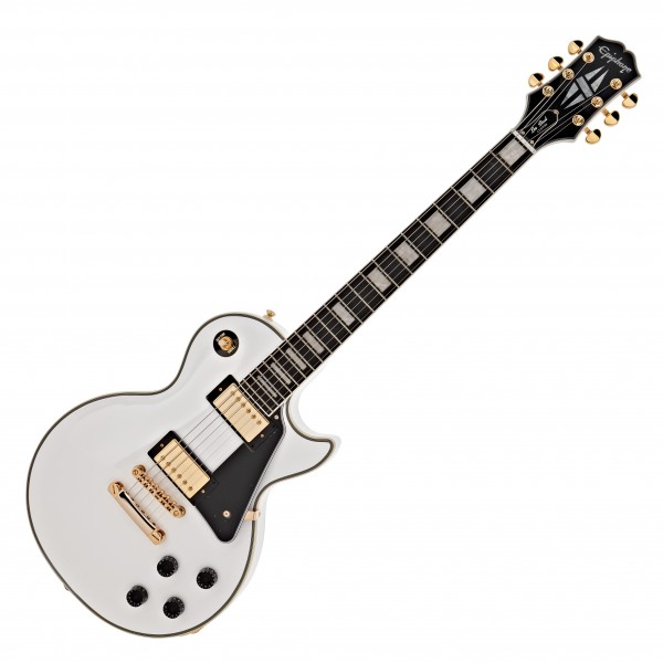 Epiphone Les Paul Custom, Alpine White - Ex Demo at Gear4music