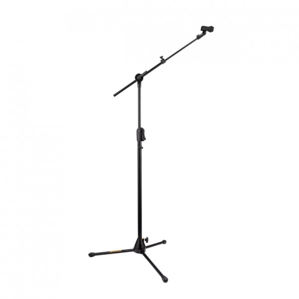 Hercules MS523BPRO Hideaway EZ Microphone Stand with Telescopic Boom Arm