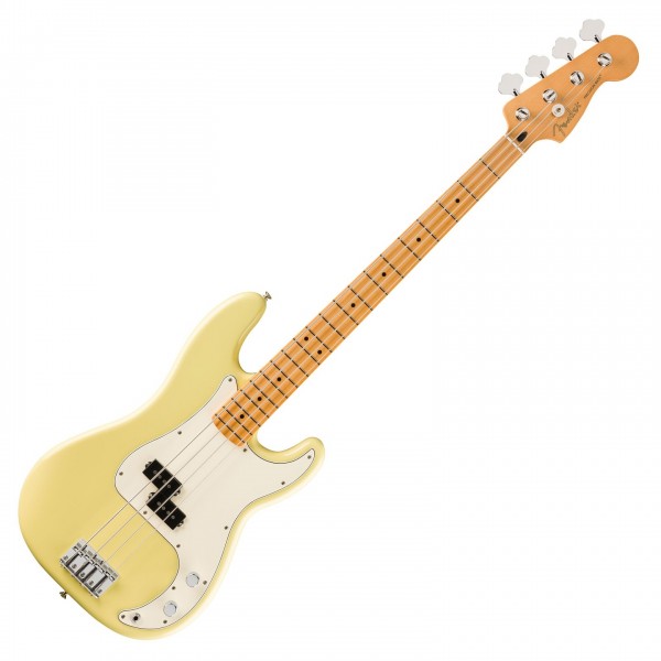 Fender Player II Precision Bass, Maple Fingerboard, Hialeah Yellow