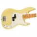 Fender Player II Precision Bass, Maple Fingerboard, Hialeah Yellow - Angle