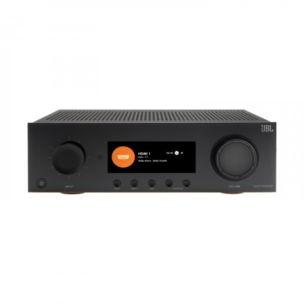 JBL MA710HP 7.2 Channel 8K High Performance AV Receiver, Black