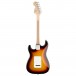 Squier Affinity Series Stratocaster Junior HSS, Laurel Fingerboard, 3-Color Sunburst - Back