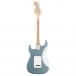 Squier Affinity Series Stratocaster Junior HSS, Laurel Fingerboard, Ice Blue Metallic - Back