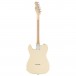 Squier Affinity Series Telecaster Thinline, Laurel Fingerboard, Black Pickguard, Olympic White - Back