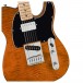 Squier Affinity Series Telecaster FMT SH, Maple Fingerboard, Black Pickguard, Mocha - Bridge