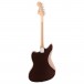 Squier Affinity Series Jaguar, Maple Fingerboard, White Pickguard, Mystic Metallic Brown - Back