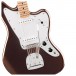 Squier Affinity Series Jaguar, Maple Fingerboard, White Pickguard, Mystic Metallic Brown - Bridge