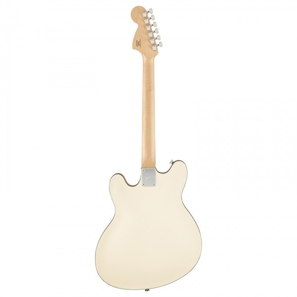 Squier Affinity Series Starcaster Deluxe, Laurel Fingerboard, Olympic White - Back