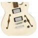 Squier Affinity Series Starcaster Deluxe, Laurel Fingerboard, Olympic White - Bridge