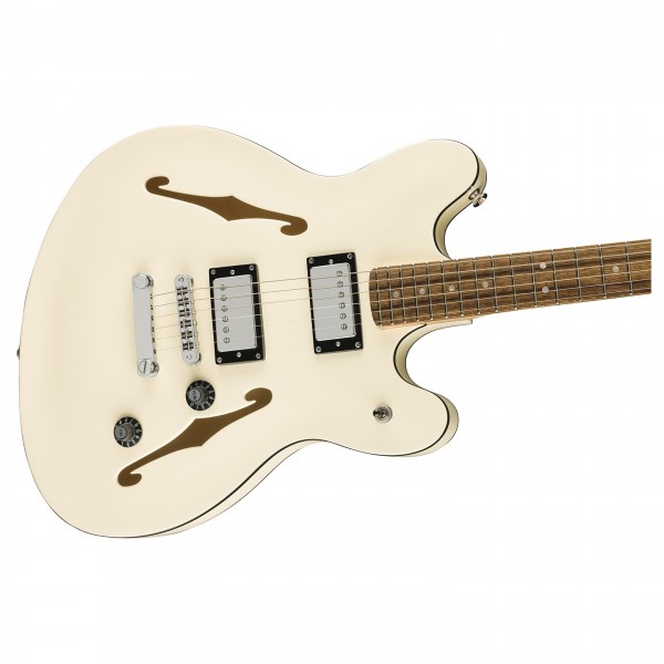 Squier Affinity Series Starcaster Deluxe, Laurel Fingerboard, Olympic White - Body