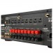 JBL MA910HP 9.2 Channel 8K High Performance AV Receiver, Black - Detail image of speaker and HDMI terminals