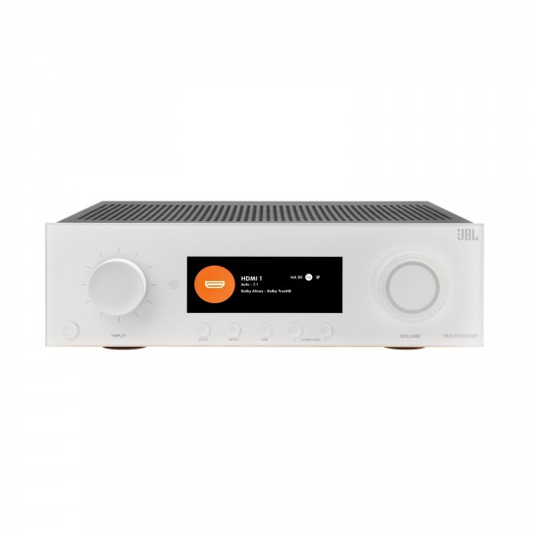 JBL MA910HP 9.2 Channel 8K High Performance AV Receiver, White