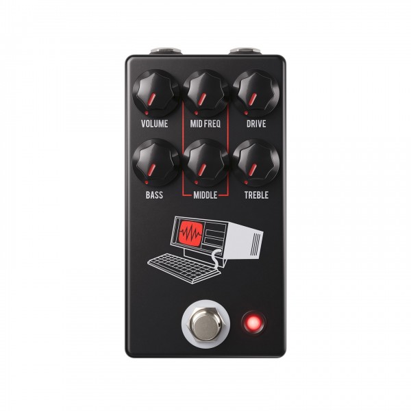 JHS Pedals Hard Drive Modern Distortion Pedal, Black