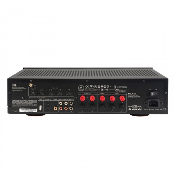 JBL MA310 5.2 Channel 4K AV Receiver Back View