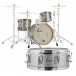 Sonor Vintage 20'' 3pc Shell Pack w/Free Snare, Vintage Silver Glitter