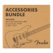 Fender Accessories Bundle Pack - Cable, Tuner, Strap