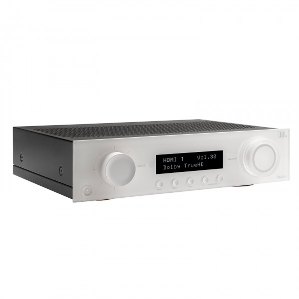 JBL MA310 5.2 Channel 4K AV Receiver, White Side View 2