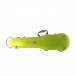 Spirit Polycarbonate Violin Case, 4/4, Fluorescent Green - back 