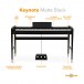 Keynote Piano, Matte Black Infographic