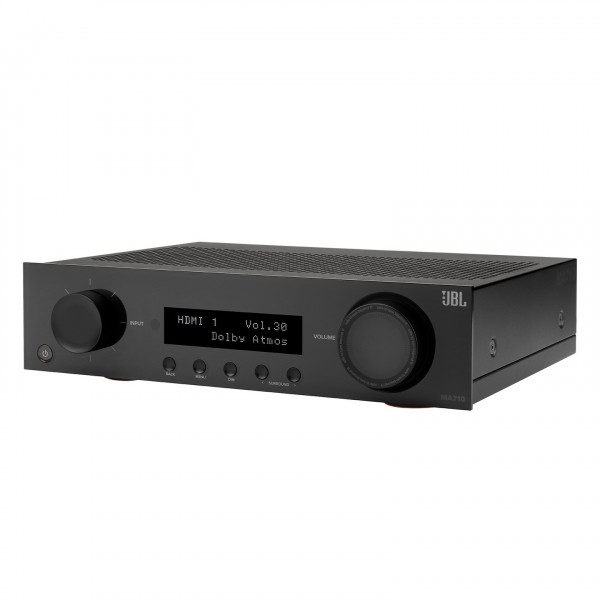 JBL MA710 7.2 Channel 8K AV Receiver, Black Side View
