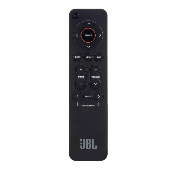 JBL MA710 7.2 Channel 8K AV Receiver, Black REmote View