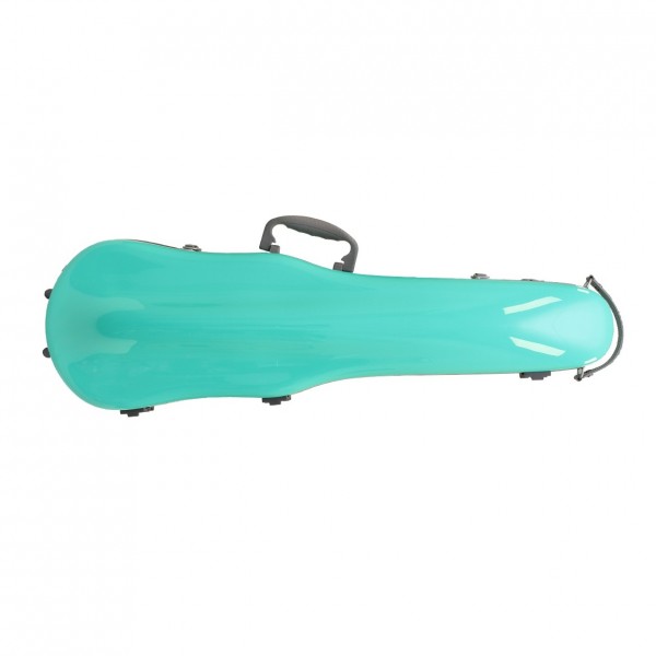 Spirit Polycarbonate Violin Case, 4/4, Turquoise