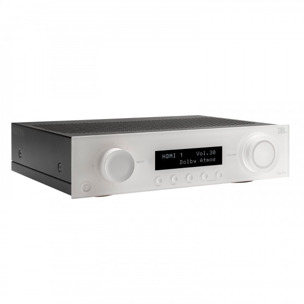 JBL MA710 7.2 Channel 8K AV Receiver, White Side View 2