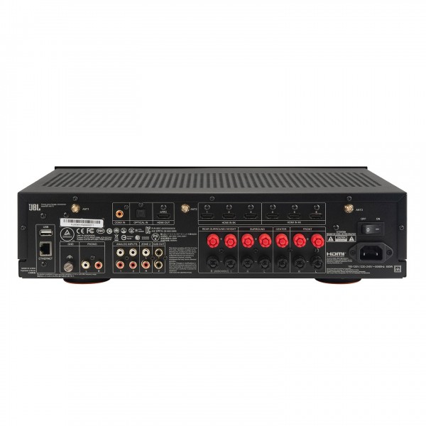 JBL MA710 7.2 Channel 8K AV Receiver Back View