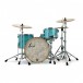 Sonor Vintage 22'' 3pc Shell Pack, California Blue - Front