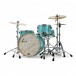 Sonor Vintage 22'' 3pc Shell Pack, California Blue - Angle 2