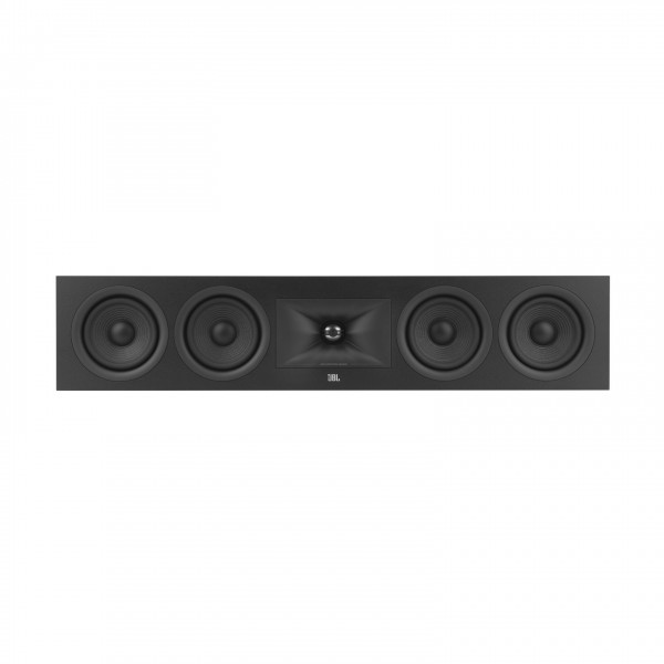 JBL Stage 245C Centre Speaker, Black - Front view