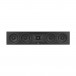 JBL Stage 245C Centre Speaker, Black - Front view