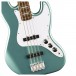 Squier Affinity Series Active Jazz Bass, Laurel Fingerboard, White Pickguard, Mystic Sea Foam Green - Bridge