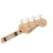 Squier Affinity Series Active Jazz Bass, Maple Fingerboard, Black Pickguard, Olympic White - Headstock, Front