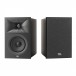 JBL Stage 240B Bookshelf Speakers (Pair), Black Front View