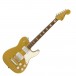 Squier Limited Edition Paranormal Troublemaker Telecaster Deluxe, Laurbær Gripebrett, Aztec Gold