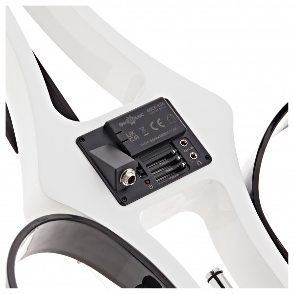 Electric Cello by Gear4music, White
