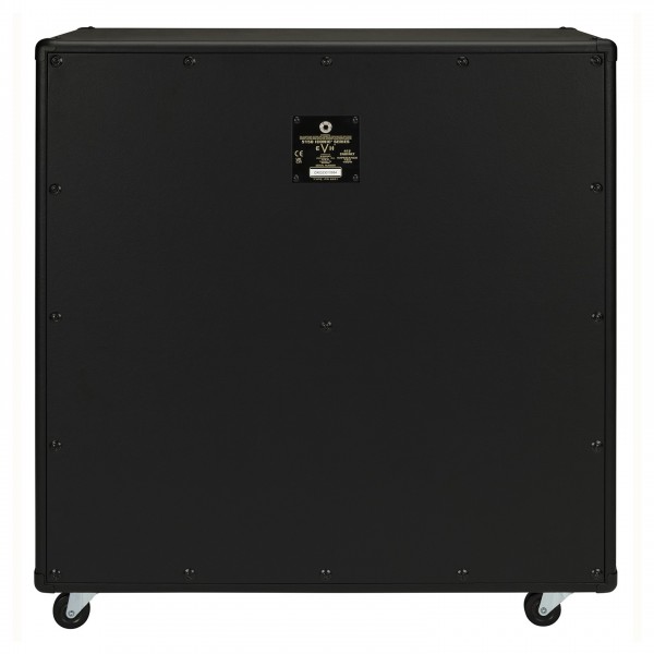EVH 5150 Iconic Series EL34 4 x 12 Cabinet, Black - Back