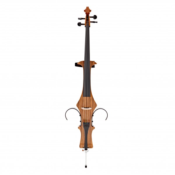 Electric Cello by Gear4music, Solid-Body, Wood Grain