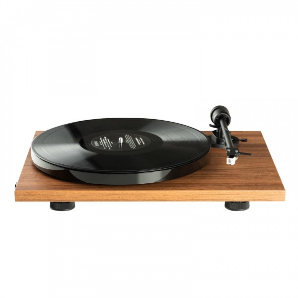 Pro-Ject E1 BT Turntable, Walnut with Audio Technica AT3600 Cartridge