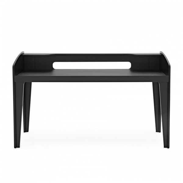 modul Universal Wooden Keyboard Stand, Black - Front