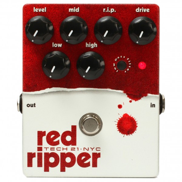 Tech 21 Red Ripper Bass Pedal