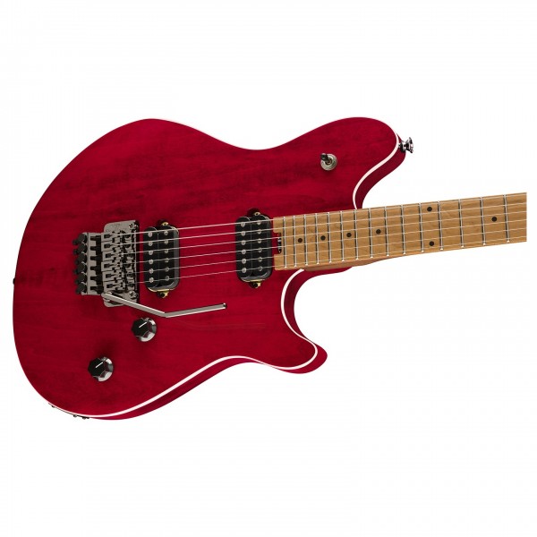 EVH Wolfgang WG Standard QM, Baked Maple Fingerboard, Wine Red