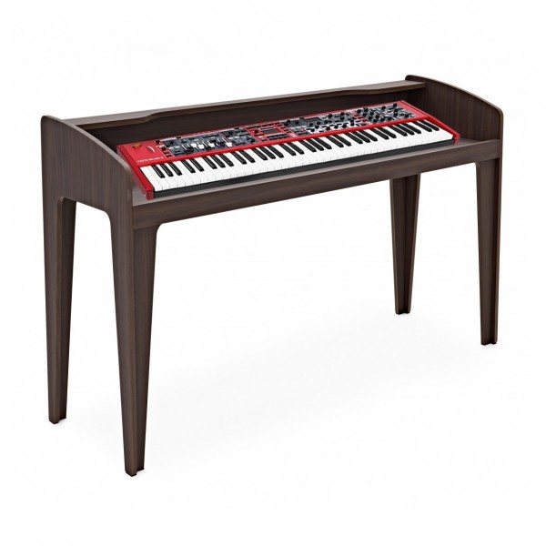 Nord Stage 4 Compact Keyboard with Stand, Wood - Bundle