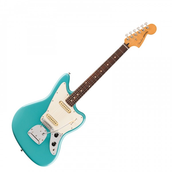 Fender Player II Jaguar, Rosewood Fingerboard, Aquatone Blue - Front