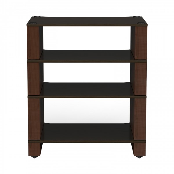 Blok Stax 2G Collection 4, Black Ash & Natural Walnut Front View 2