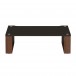 Blok Stax 2G Shelf 170, Black Ash & Natural Walnut - Front