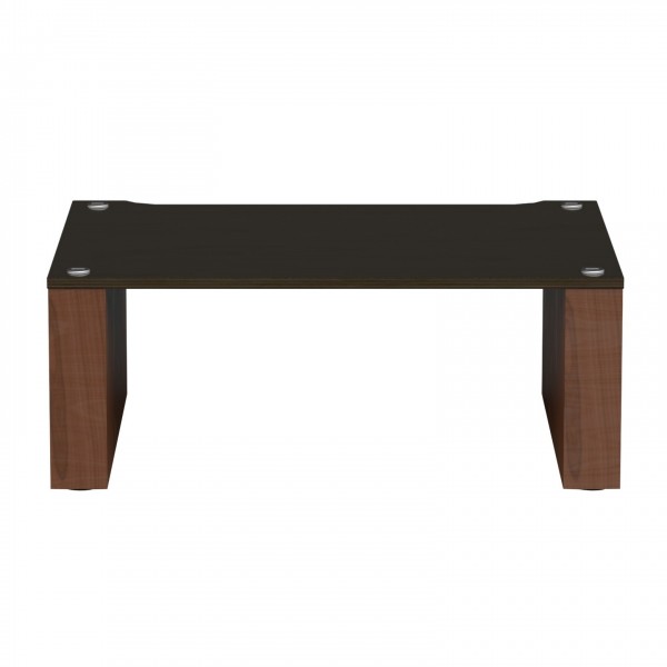 Blok Stax 2G Shelf 220, Black Ash & Natural Walnut  - Front